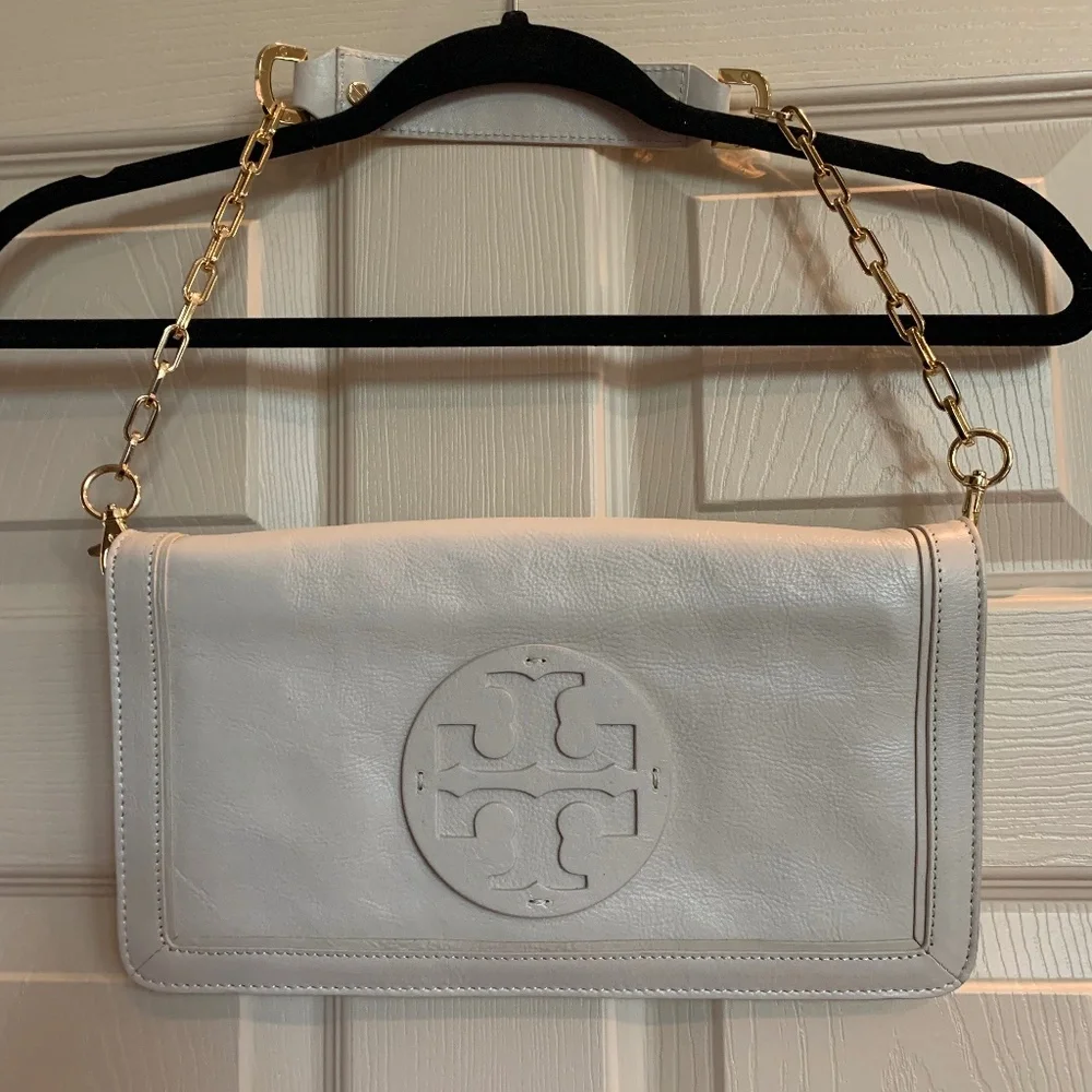 Tory Burch Beige Leather Handbag